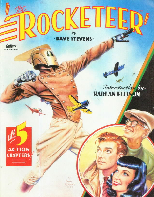 THE ROCKETEER by Dave Stevens, Intro. by Harlan Ellison