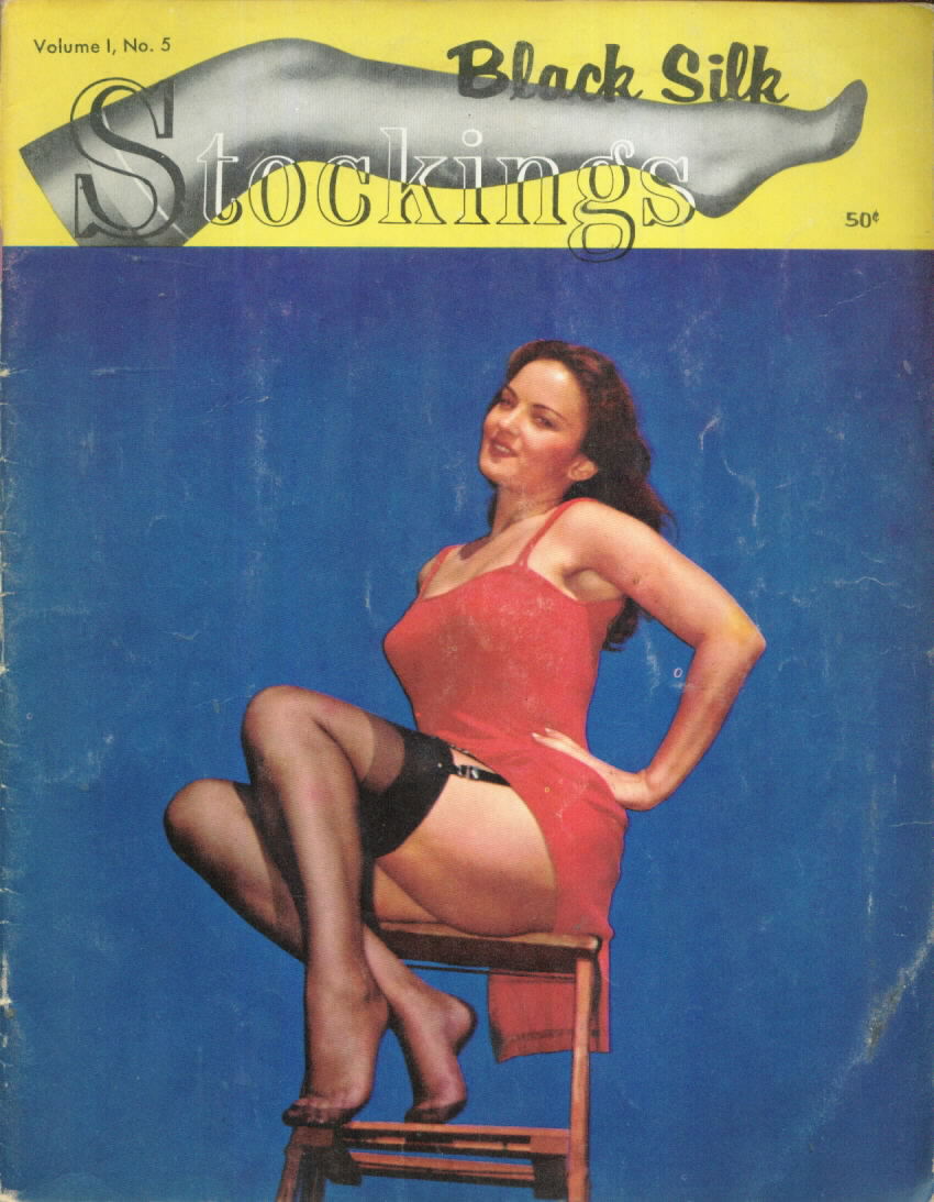 BLACK SILK STOCKINGS 1.5