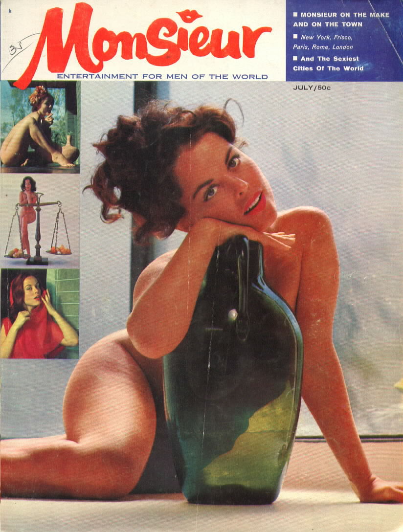 MONSIEUR 3.6 July 1960 with Diane Webber