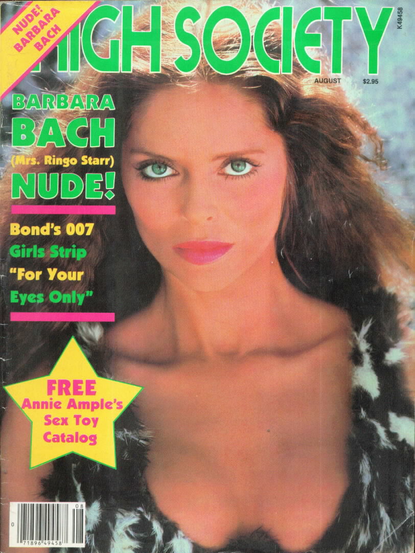 VintageSleaze 1980s Adult Magazine Catalog -- HIGH SOCIETY 6.3 August 1981 8-81