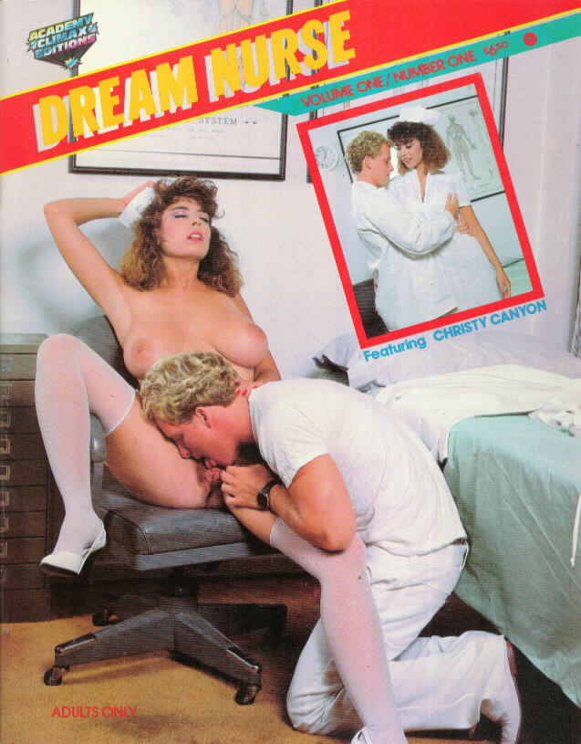 637px x 815px - VintageSleaze.com: Adult Glossy Magazine Catalog -- DREAM NURSE with Christy  Canyon