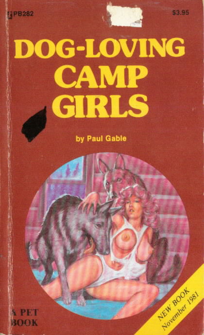 PB 282 DOG-LOVING CAMP GIRLS Paul Gable