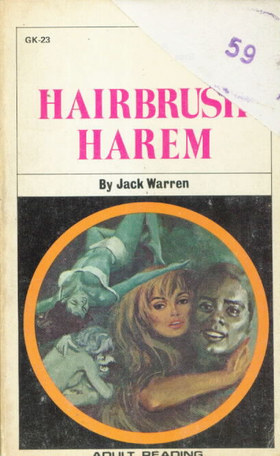 HAIRBRUSH HAREM by Jack Warren (Paul Hugo Little) 