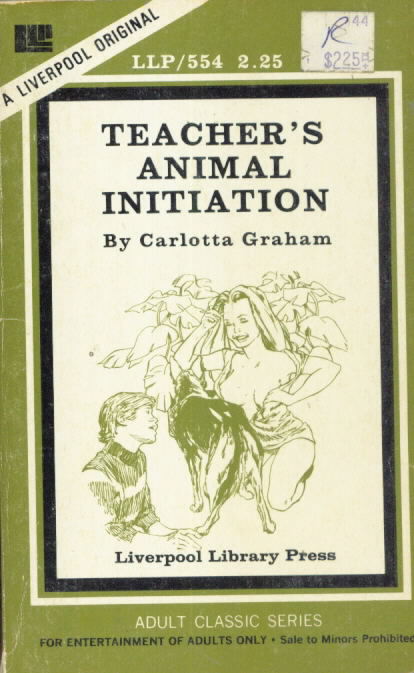 LLP 554 TEACHER'S ANIMAL INITIATION by Carlotta Graham