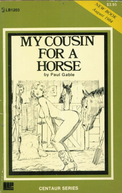 MY COUSIN FOR A HORSE by Paul Gable