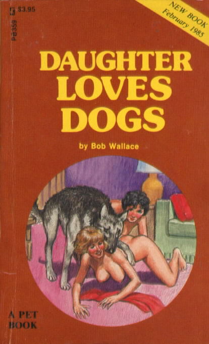 PB 359 DAUGHTER LOVES DOGS by Bob Wallace