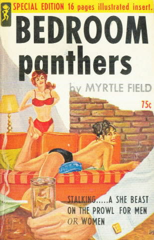 BEDROOM PANTHERS by Myrtle Field