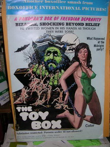 books, posters, 8MM loops, etc.